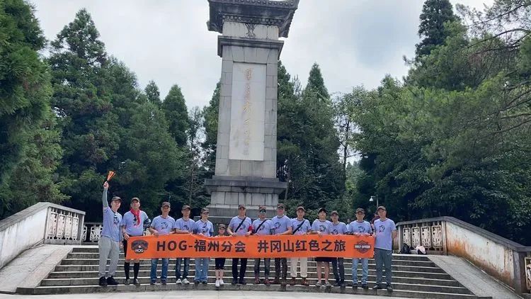 哈雷车主会福州分会,哈雷hog车主会八周年庆典巡游