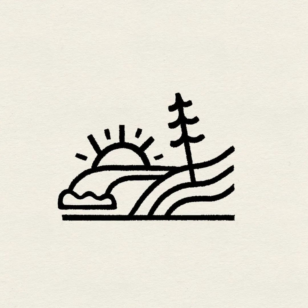 简单实用又好看的简笔画,60款唯美的风景简笔画