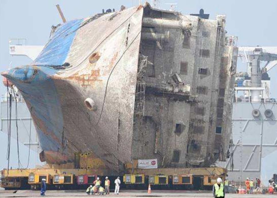 2014韩国世越号轮船打捞,中国船员回忆打捞世越号过程