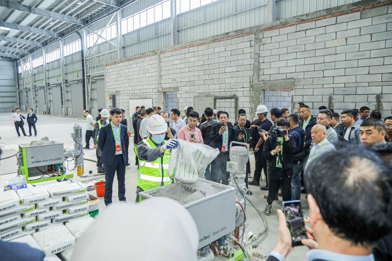 中联新材抹灰砂浆,科技献礼新时代