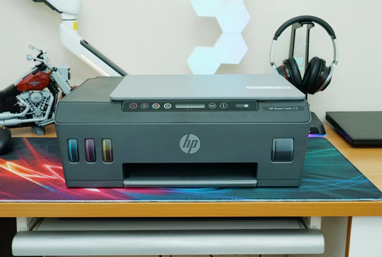 惠普smarttank518打印头清洁,惠普smarttank518如何复印