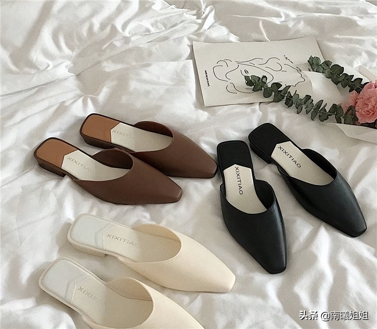 穆勒鞋女2022爆款洋气上档次,穆勒鞋女款高跟居家