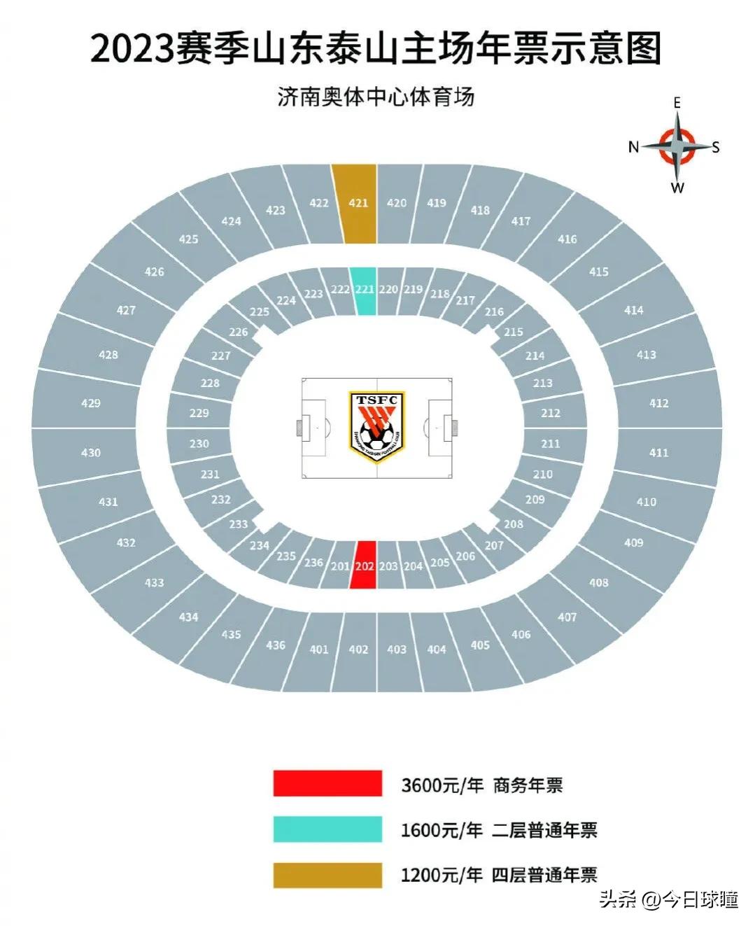中超联赛套票,2023年中超联赛门票价格