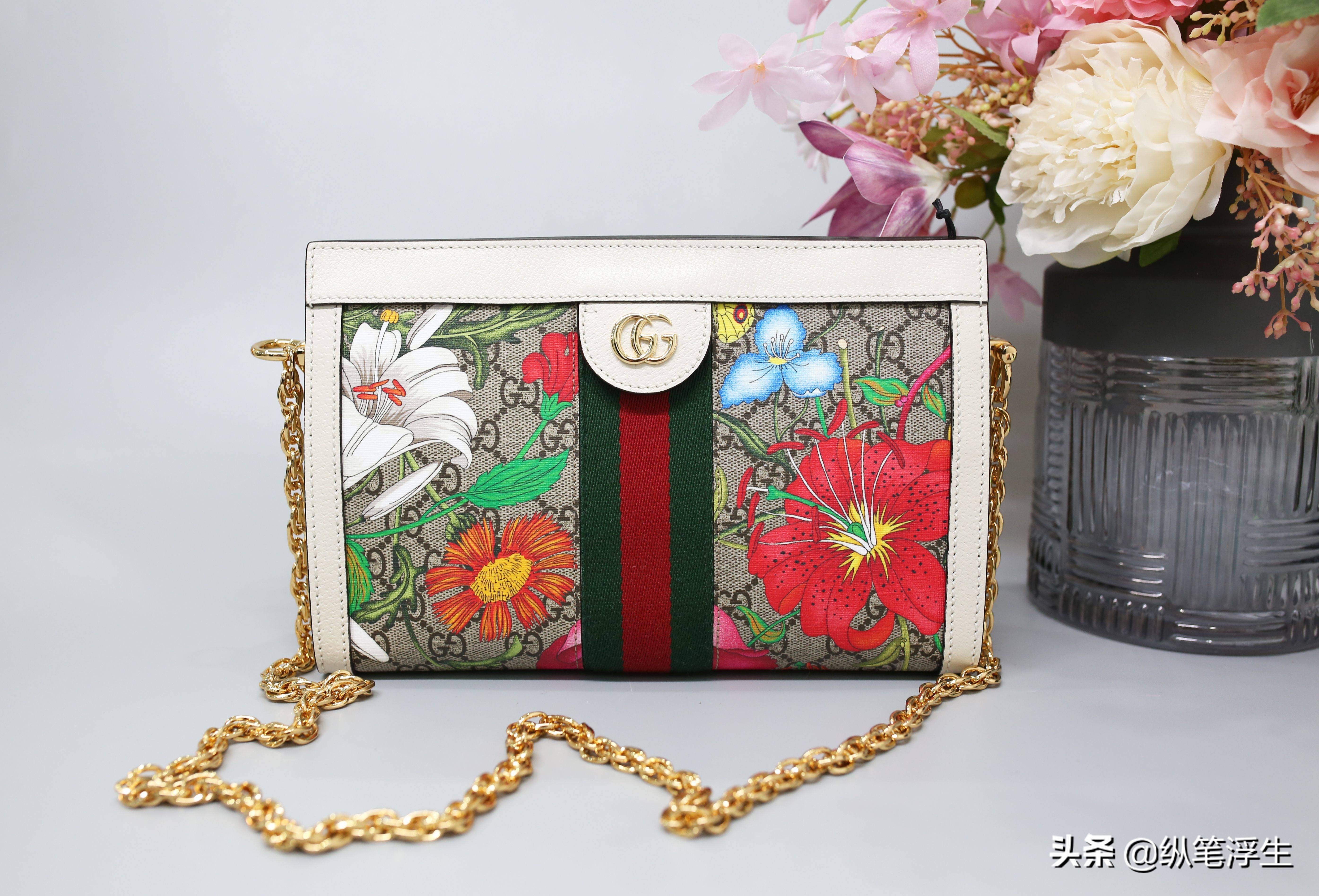 一万多的gucci经典,gucciophidia复古时尚链条包