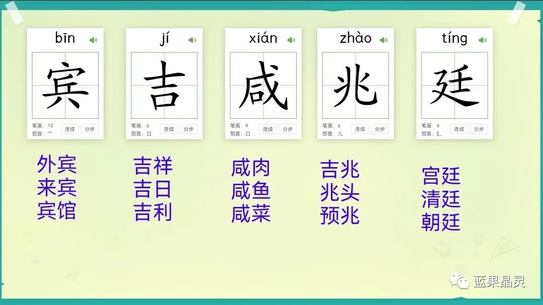 四下语文:第2单元课本内容(复习+练习)