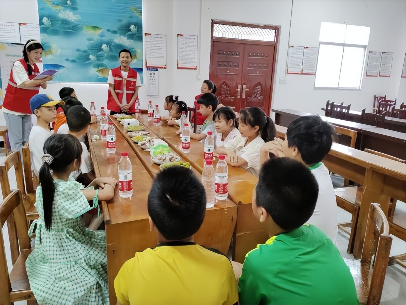 松林湾村儿童成长效能提升小组第一节“从心出发,快乐成长”