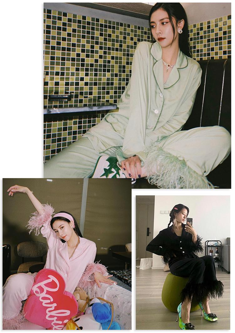 好看时髦的家居服,穿一套美又舒服的家居服