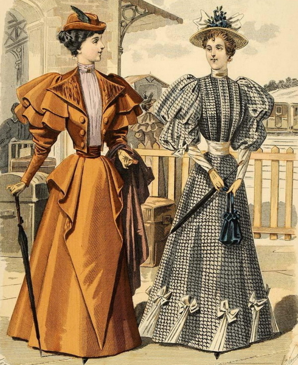 欧洲服饰发展史,欧洲服饰为什么这么华丽