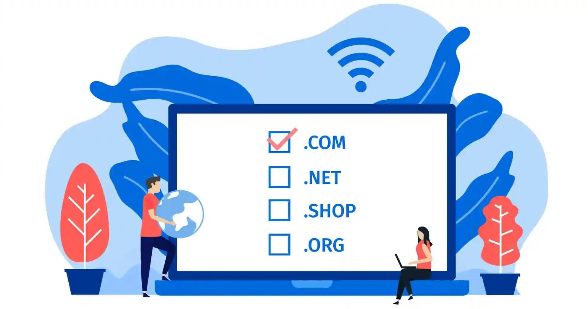 域名注册网站的域名哪里来的,免费域名和收费域名区别