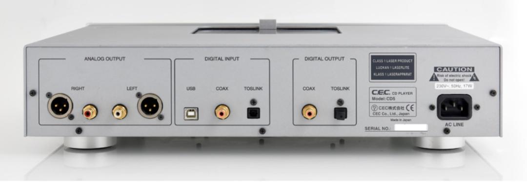 音响技术C.E.C.CD5CD*放播**器富音乐感染力