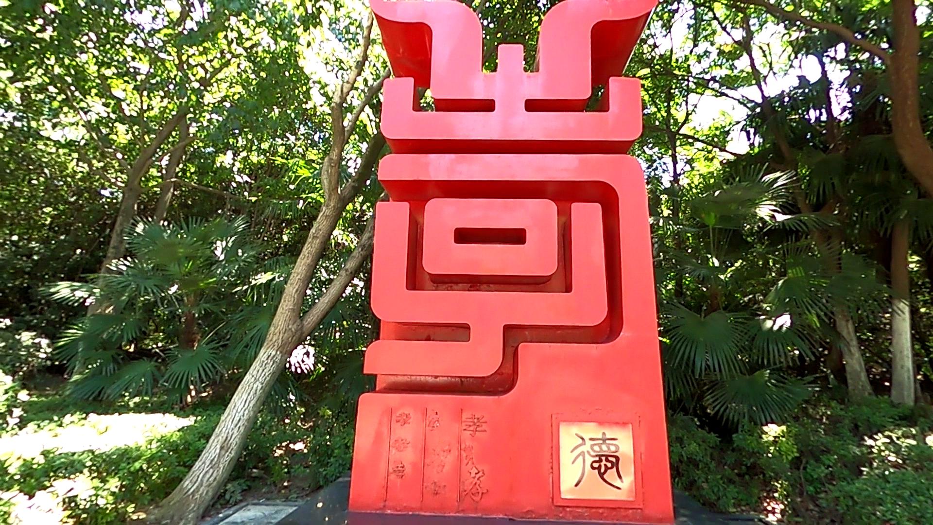 合肥的杏花公园的位置,有一棵杏花树的公园合肥