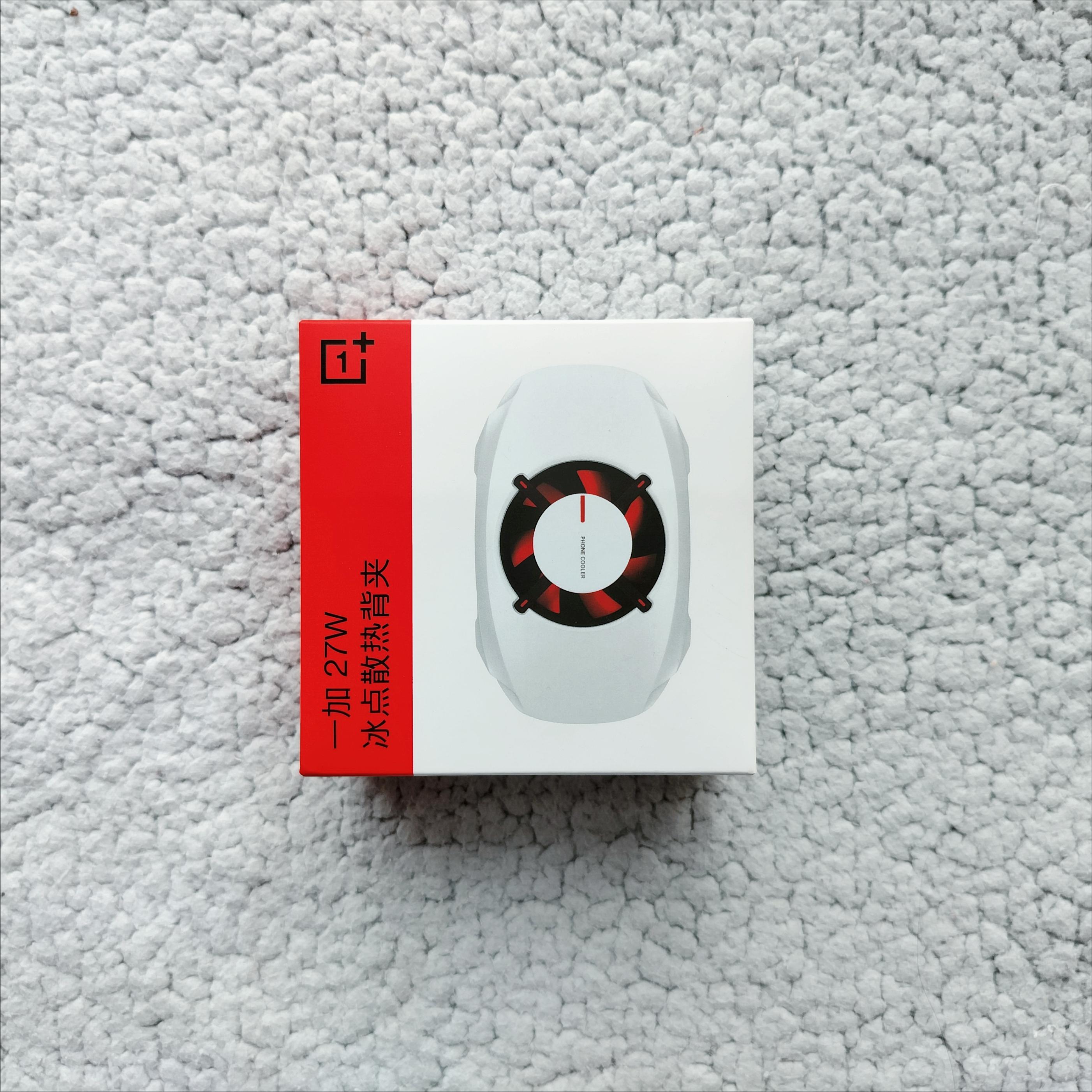 一加27w散热背夹原神限定开箱,一加27w冰点散热背夹官方标配