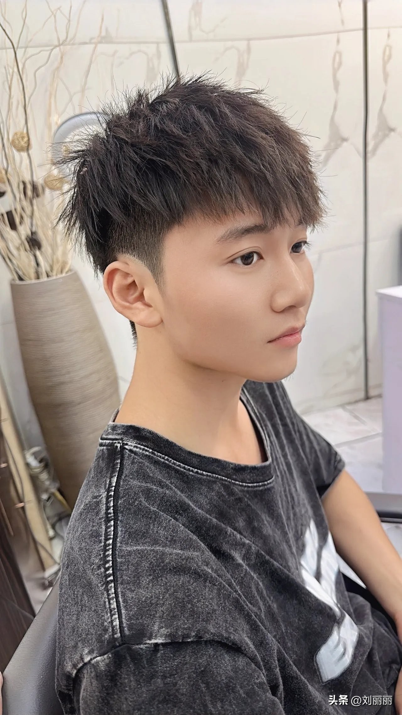 男士乱发型怎么剪,男士乱碎发型