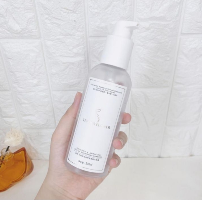 洗发水白绿瓶,洗发水馥绿德雅