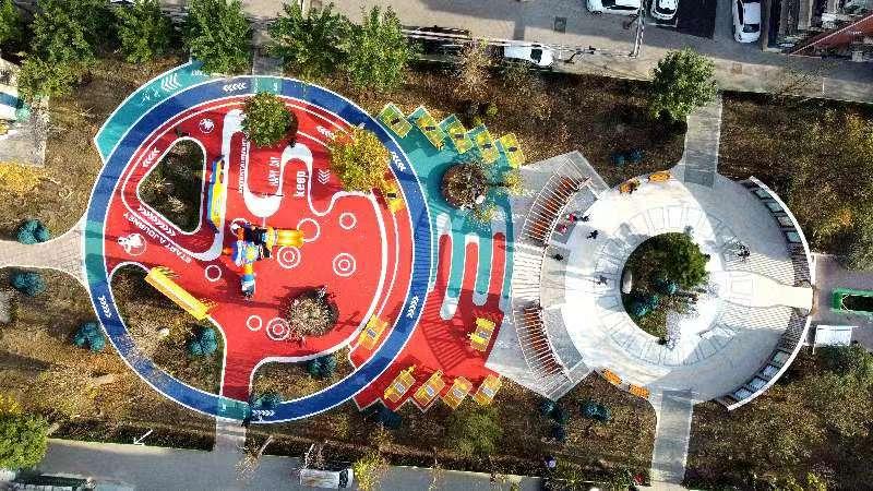 天津城事里,天津市天山南路新建全民健身中心