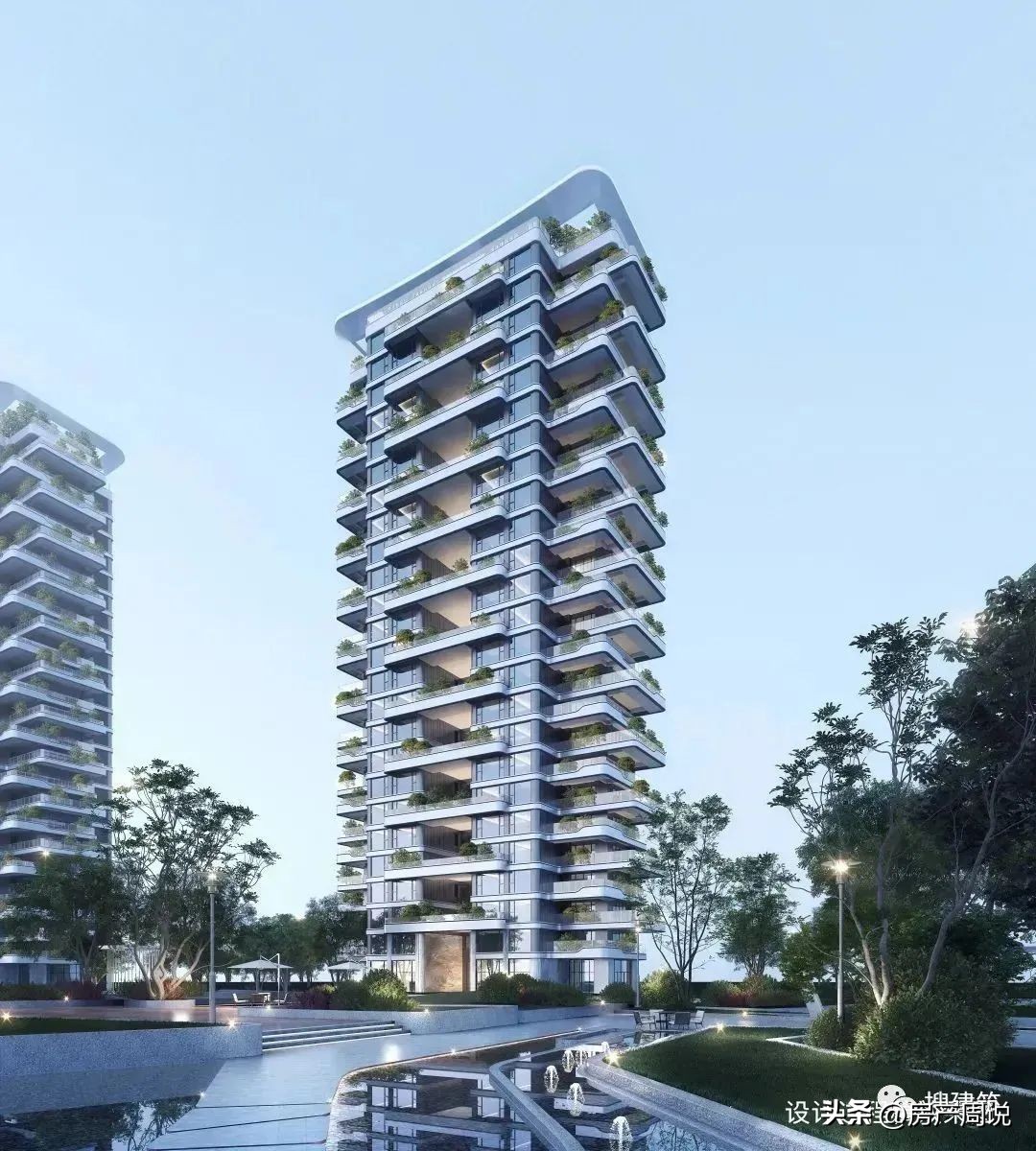 国内豪宅立面设计排名榜,杭州豪宅玻璃幕墙立面