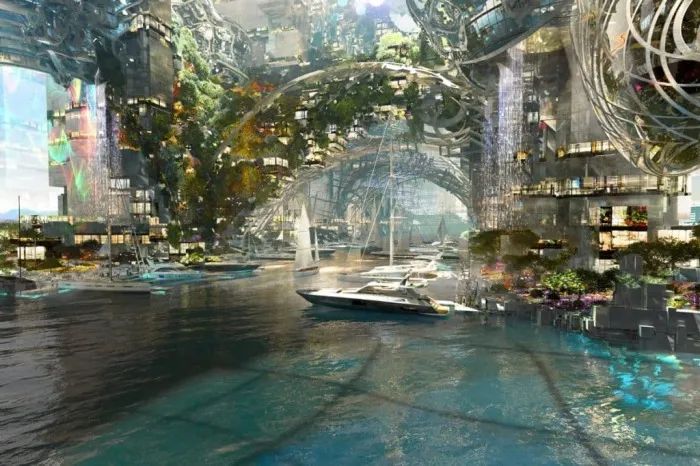 沙特将建一座长170公里的城市图,沙特170公里的超级城市