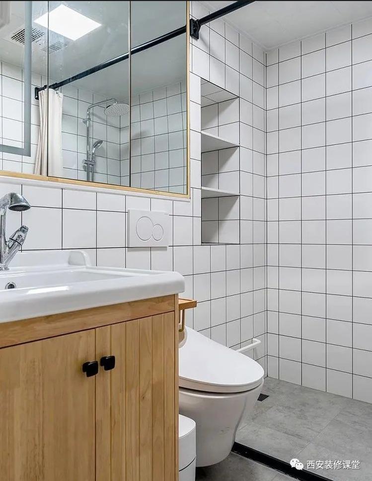 小户型77平米二室一厅极简,老房改造小户型两室无厅