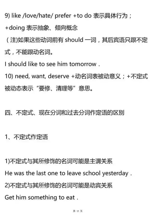 高中英语必修下册第一课语法专题,高中英语语法专题训练电子版