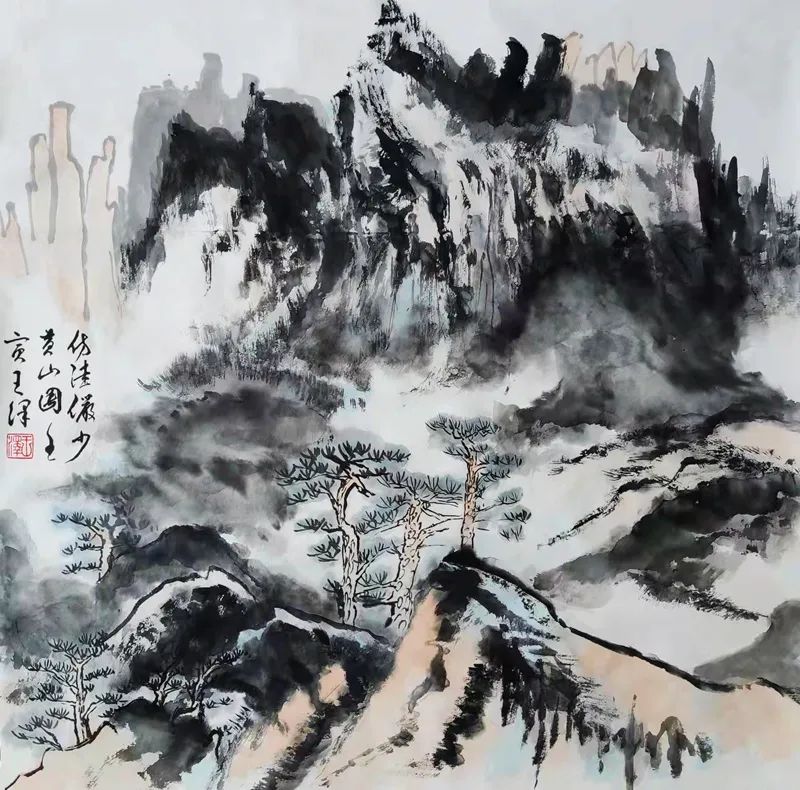 气象万千书法图片,气象主题绘画书法