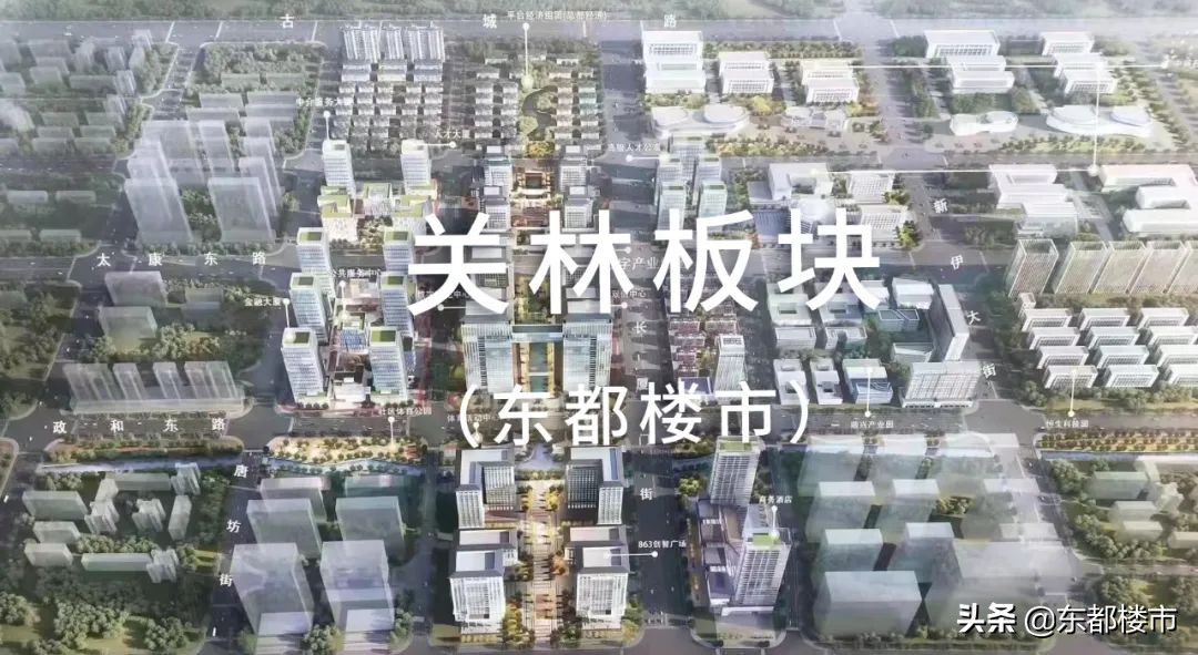 买房必看！洛阳11大板块开发效果图及区域点评，谁是你的菜