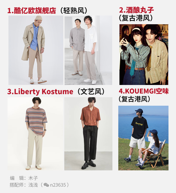 长头发男生服装搭配,高中男生服装搭配图片