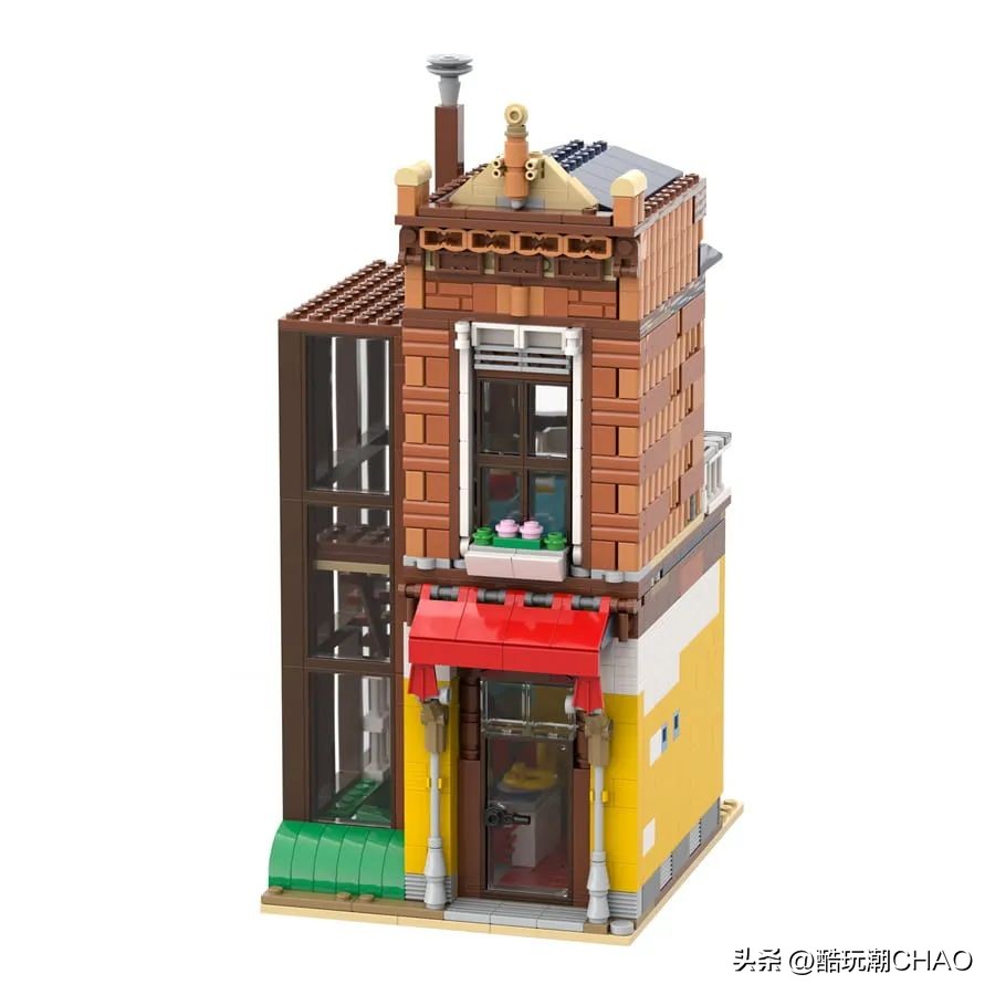 Brickative工作室街景套内新作品——旅行社