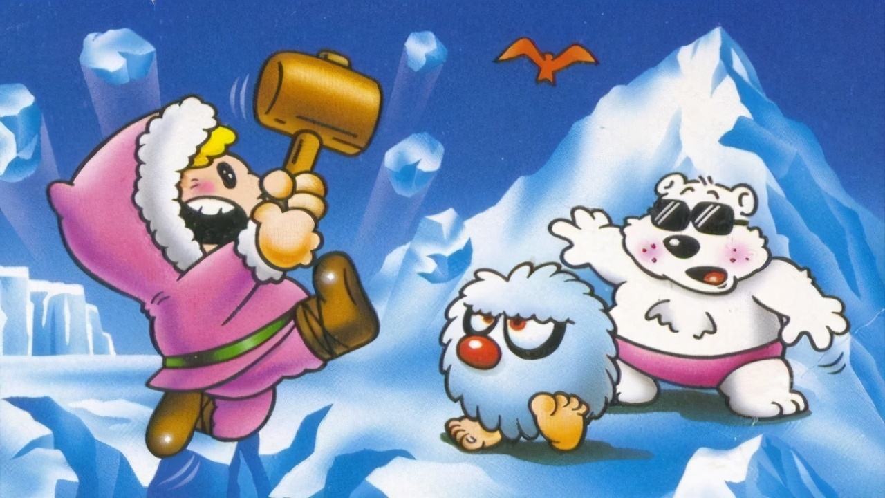 fc敲冰块大结局双人,fc敲冰块游戏