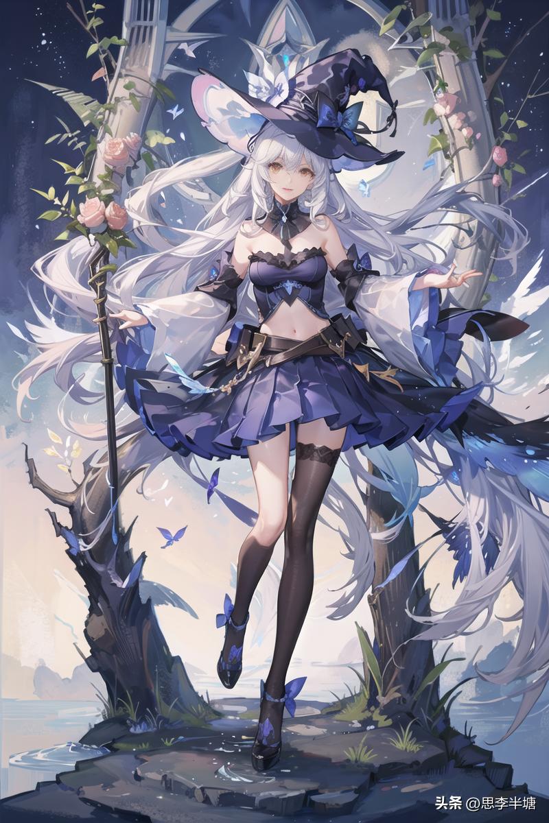 二次元超美少女合集高清壁纸,二次元魔法少女高清图片