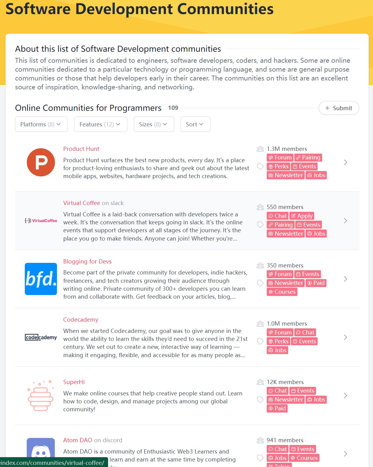 程序员社区必备网站推荐,10个程序员必去的论坛