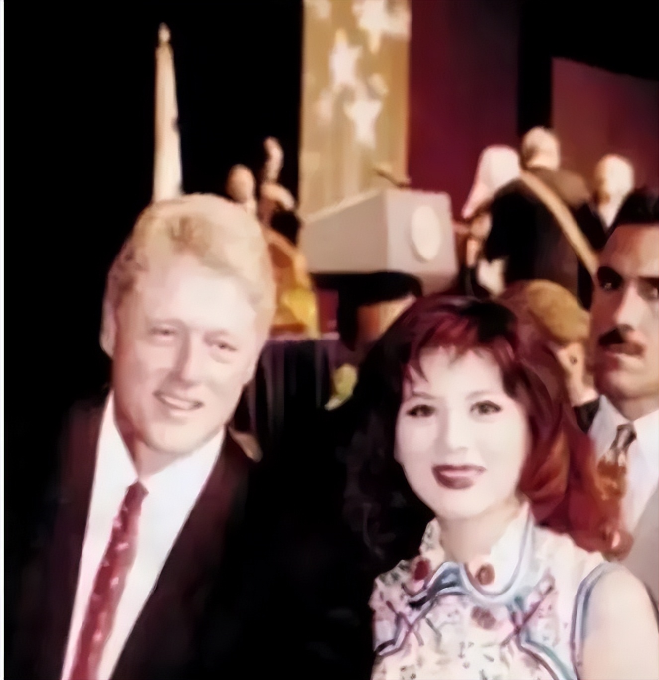 被克林顿接见的中国女人,美国总统第一个接见的中国女性