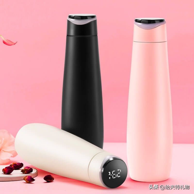 杭州智能保温杯logo定制,智能温显保温杯中国风