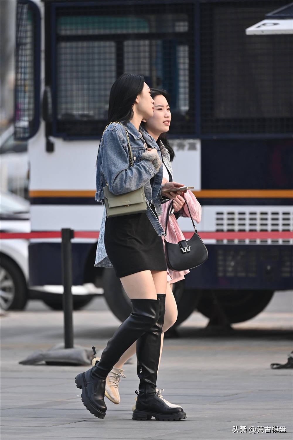 冬季百搭时尚过膝靴,冬季平底高筒过膝靴