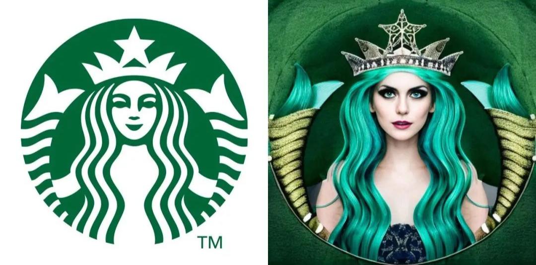 星巴克新logo,为什么星巴克换logo