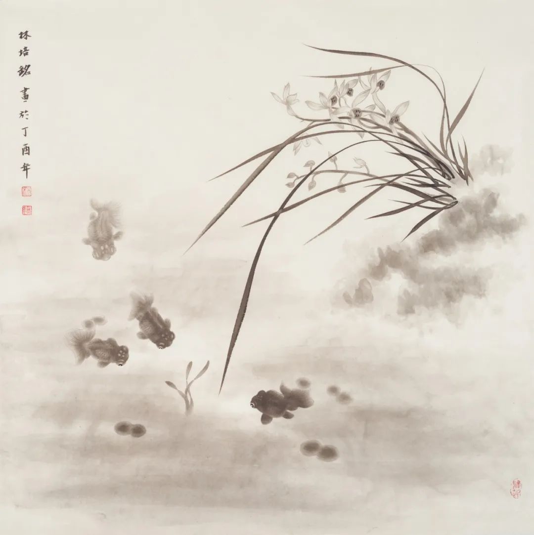 水墨兰花画法手把手教会你想学吗,水墨画兰花入门画法大全简单