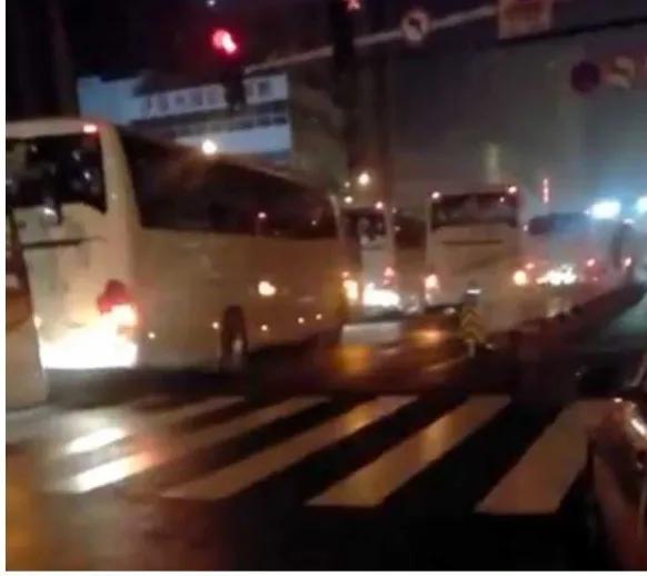 徐州的深夜,夜幕徐州