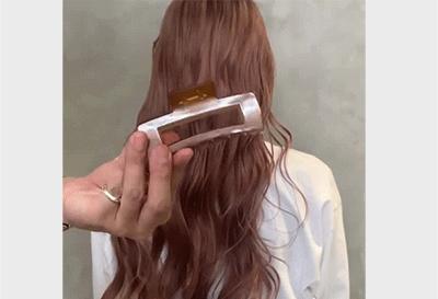 如何扎出女明星显脸小的高马尾,直刘海如何梳高马尾显脸小