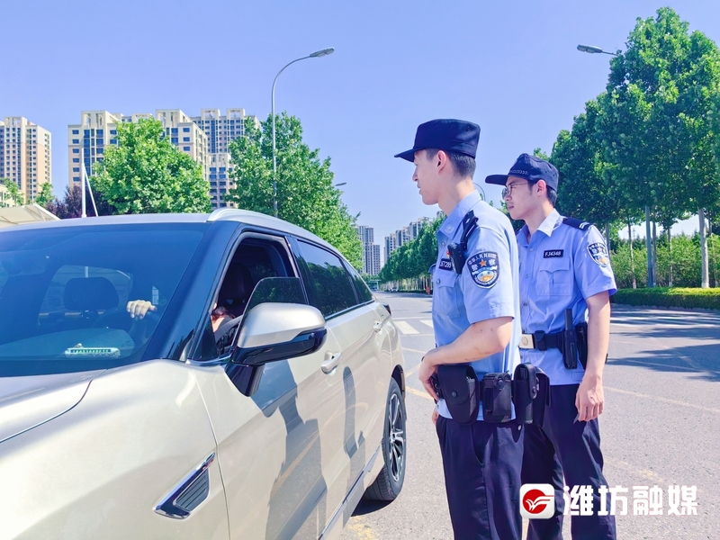 #以梦为马，不负韶华##2023潍坊高考#【“沉浸式”围观潍坊民警如何守护考生的“逐梦之路”】