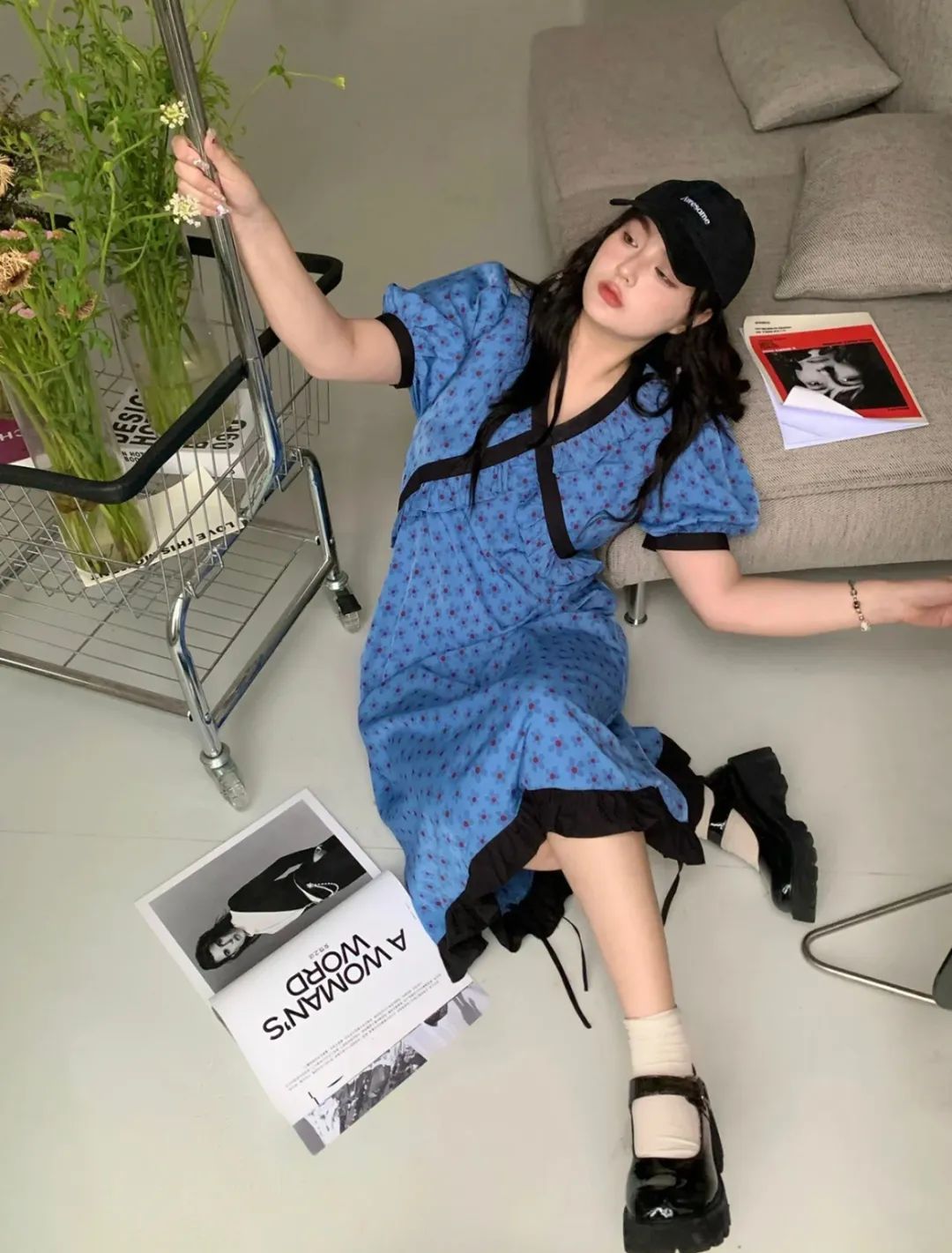 夏天微胖连衣裙,小个子120-150斤微胖连衣裙