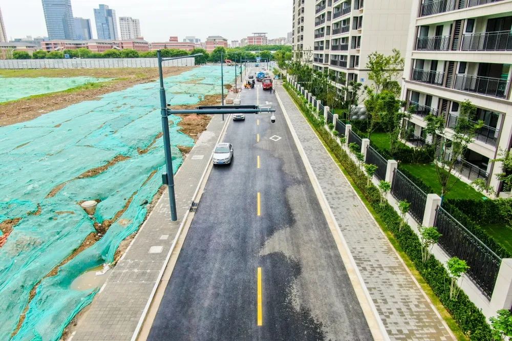 新改建学校施工,速看青云路步行街最新改造进度