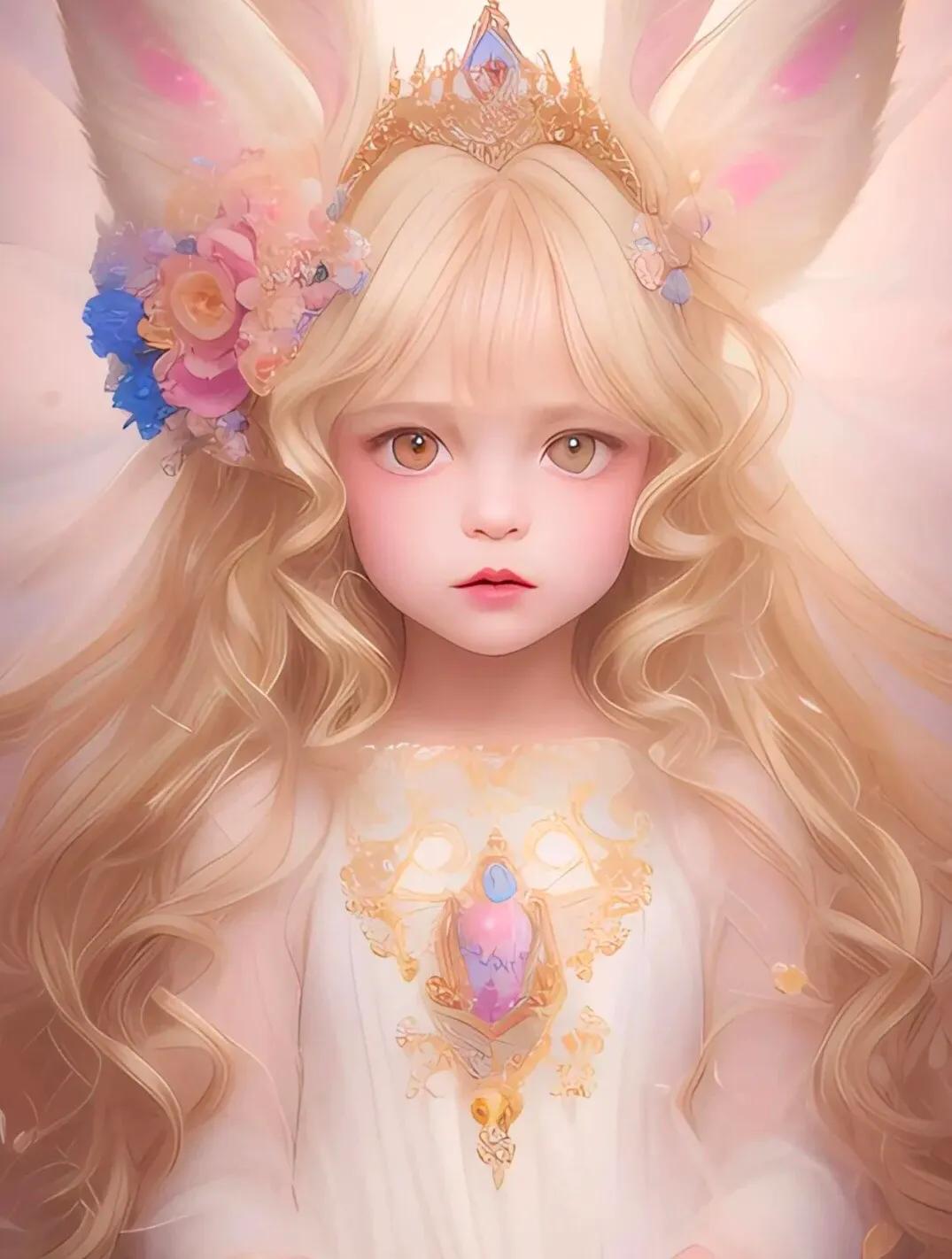 超萌娃娃头像,卡通布娃娃头像可爱呆萌