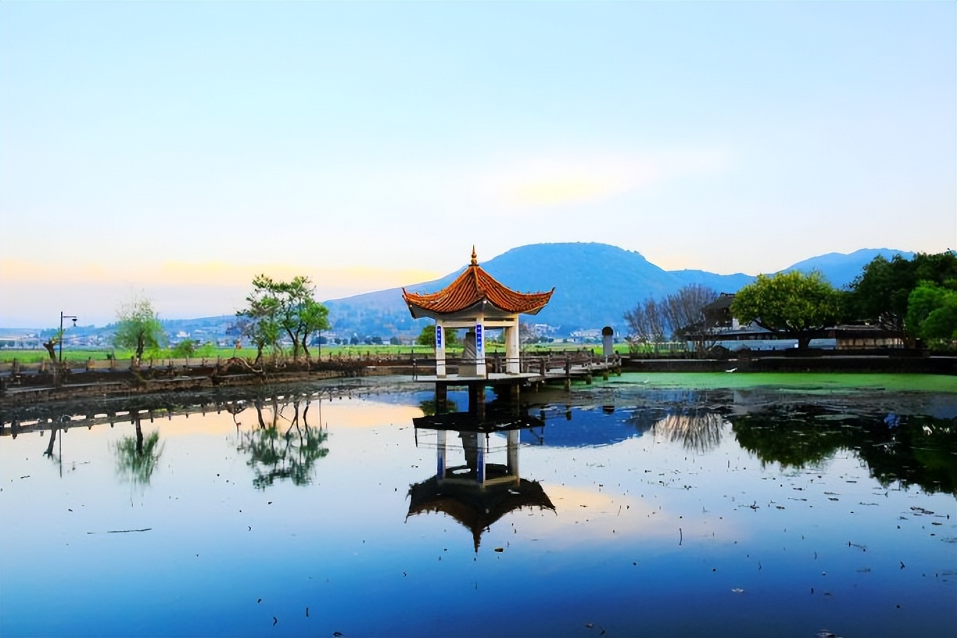 云南和顺古镇,和顺古镇如诗如画的风景