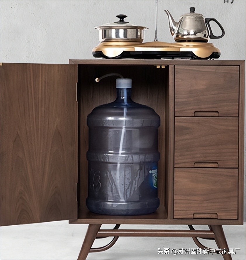 家具是原木风格治愈系小户型,原木家具现代简约风