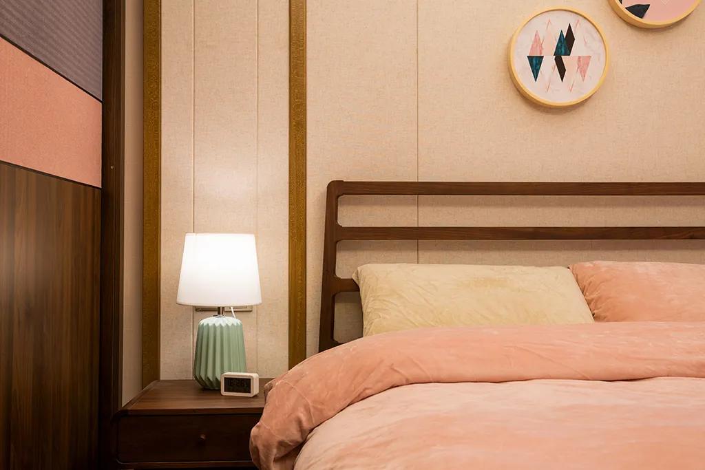 居家宜实木家具,现代简约风搭配实木家具效果图