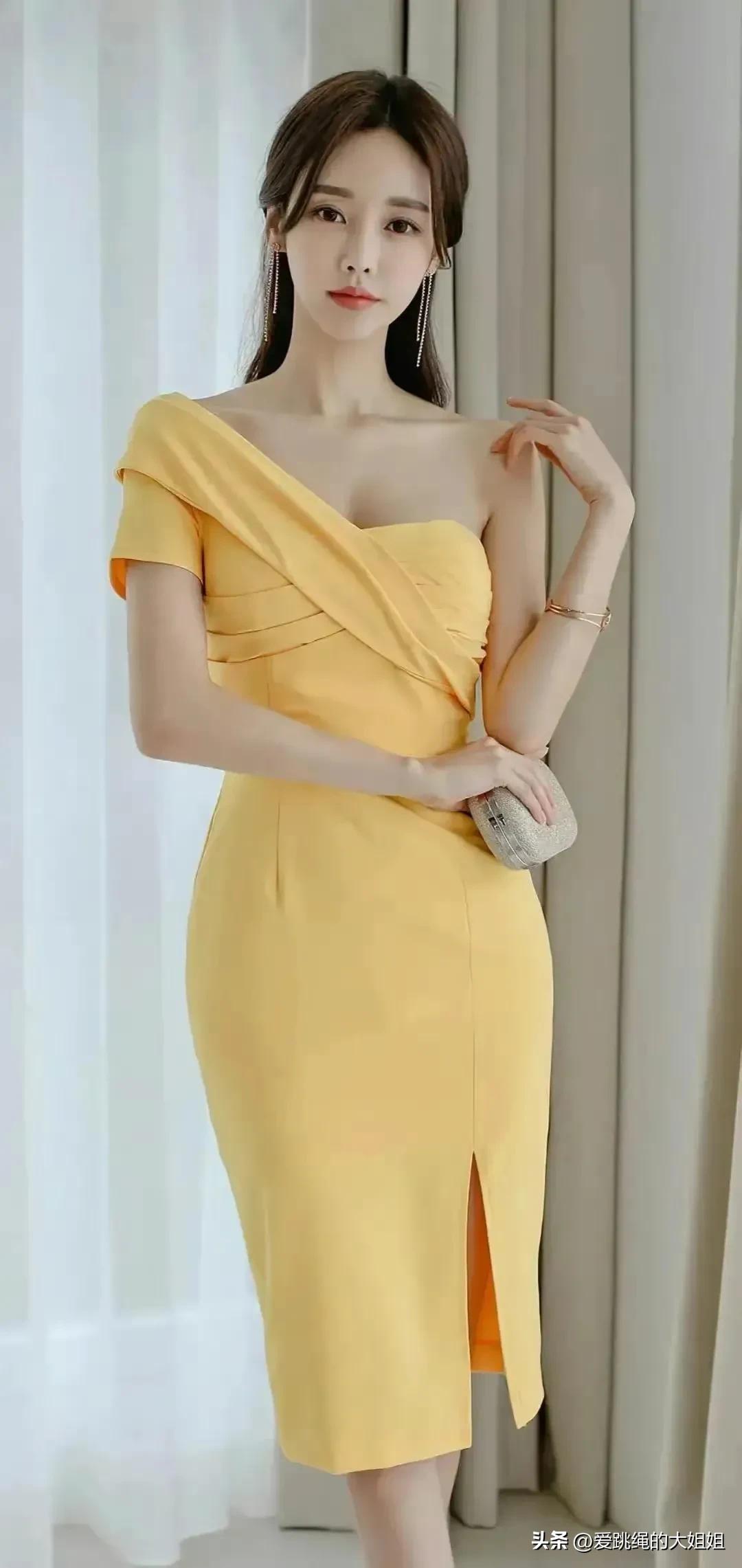 韩国模特孙允珠，性感时尚，美丽动人