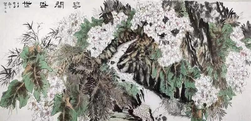 画家李敬之 (专访大写意花鸟画家李若清)