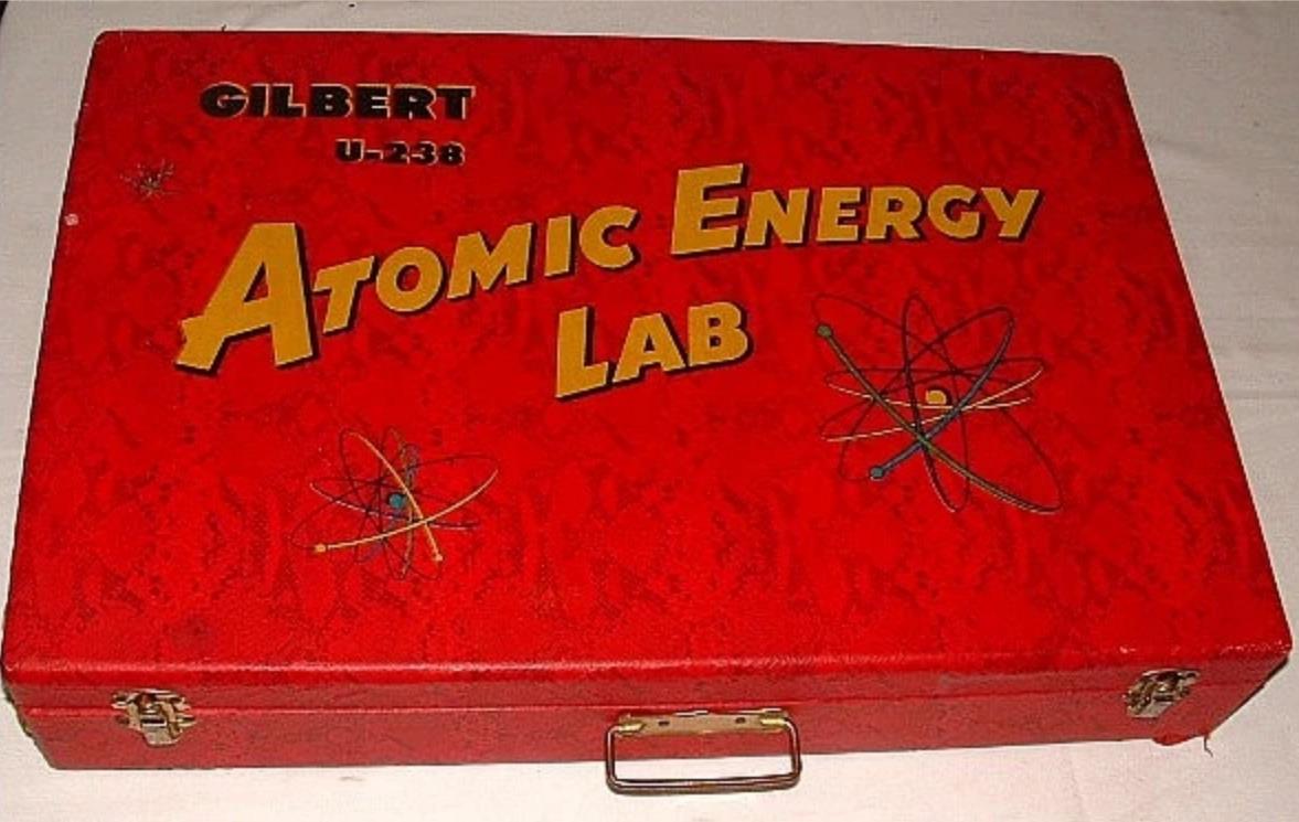 美国核原料儿童玩具,美国核反应堆玩具