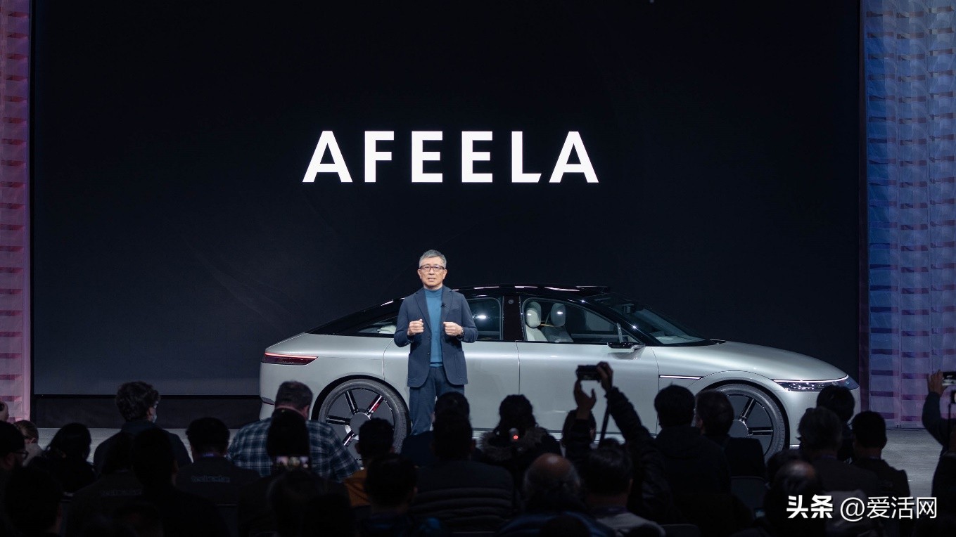 本田索尼合推afeela品牌,索尼本田全新电动车亮相