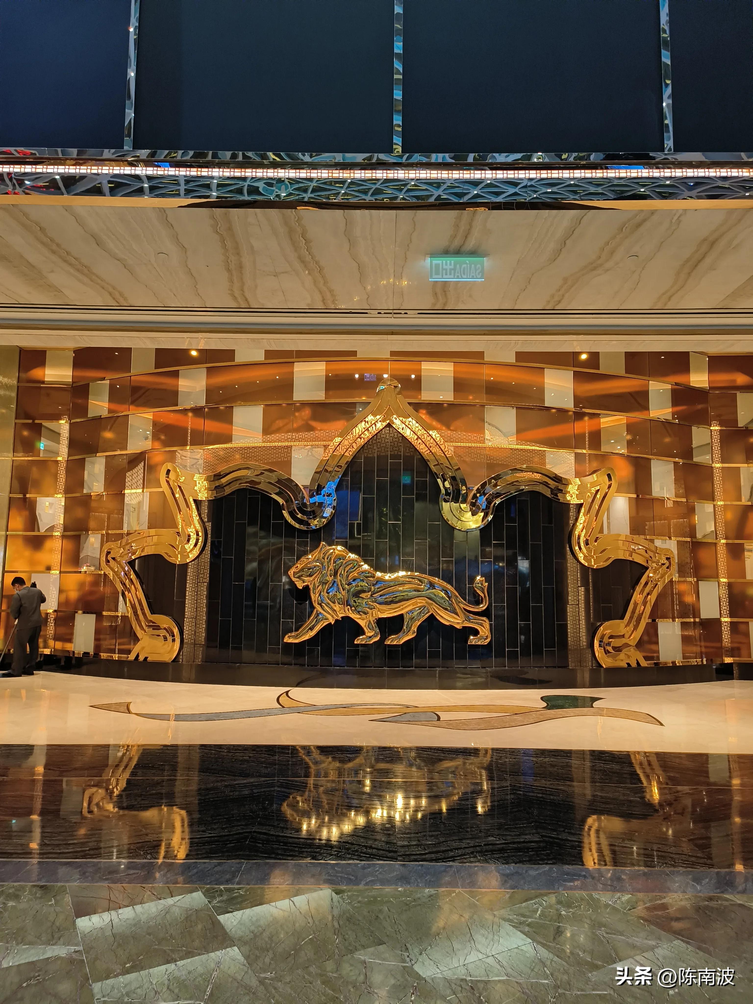 澳门美狮美高梅酒店夜景,澳门美高梅酒店介绍