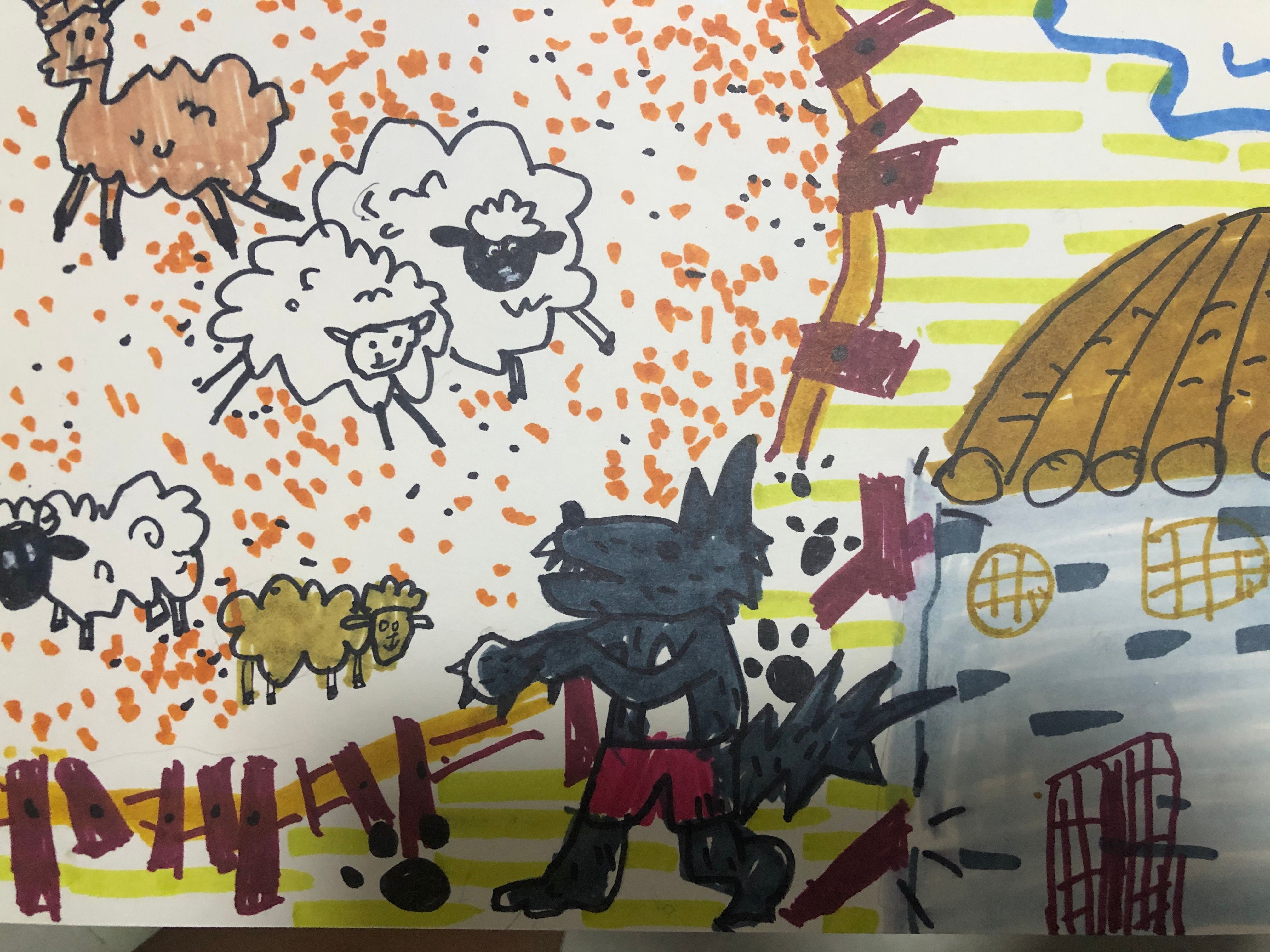 如何引导孩子画画提高想象力,画画让小孩观察力细致想象力独特